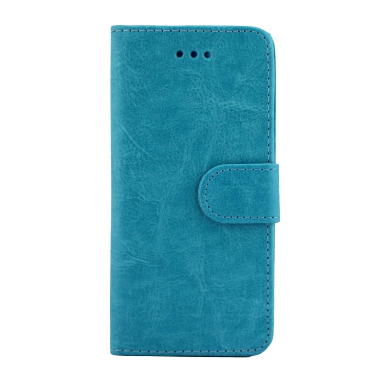 For  iPhone 8 & 7  Crazy Horse Texture Horizontal Flip Leather Case with Holder & Card Slots & Wallet & Photo Frame