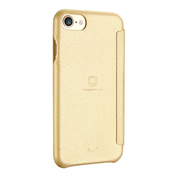 Lenuo for  iPhone 8 & 7  PU+PC Litchi Texture Horizontal Flip Leather Case with Card Slots
