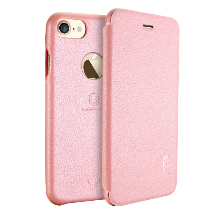 Lenuo for  iPhone 8 & 7  PU+PC Litchi Texture Horizontal Flip Leather Case with Card Slots