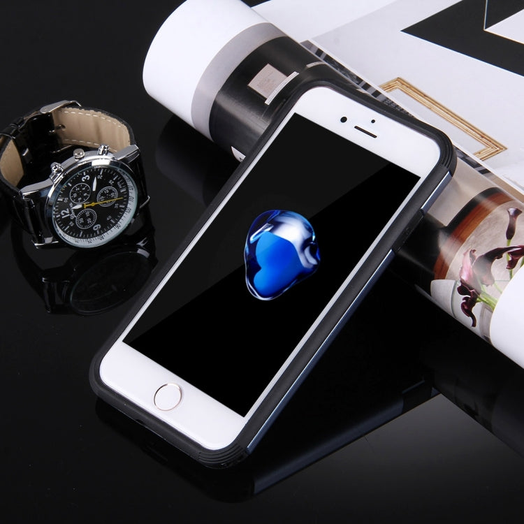 For  iPhone 8 & 7  Anti-Drop Shockproof Dual Layer TPU + PC Protective Case with Hidden Ring Holder