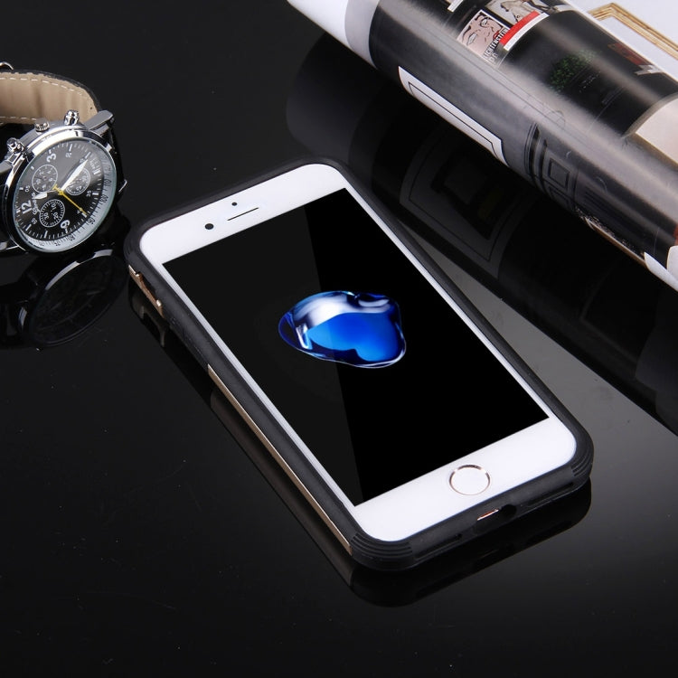 For  iPhone 8 & 7  Anti-Drop Shockproof Dual Layer TPU + PC Protective Case with Hidden Ring Holder