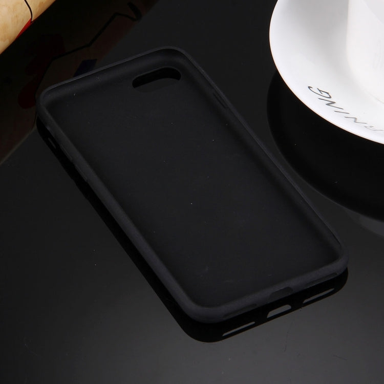 For  iPhone 8 & 7  Solid Color TPU Protective Case Without Round Hole