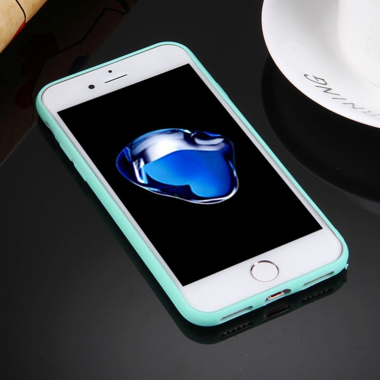 For  iPhone 8 & 7  Solid Color TPU Protective Case Without Round Hole