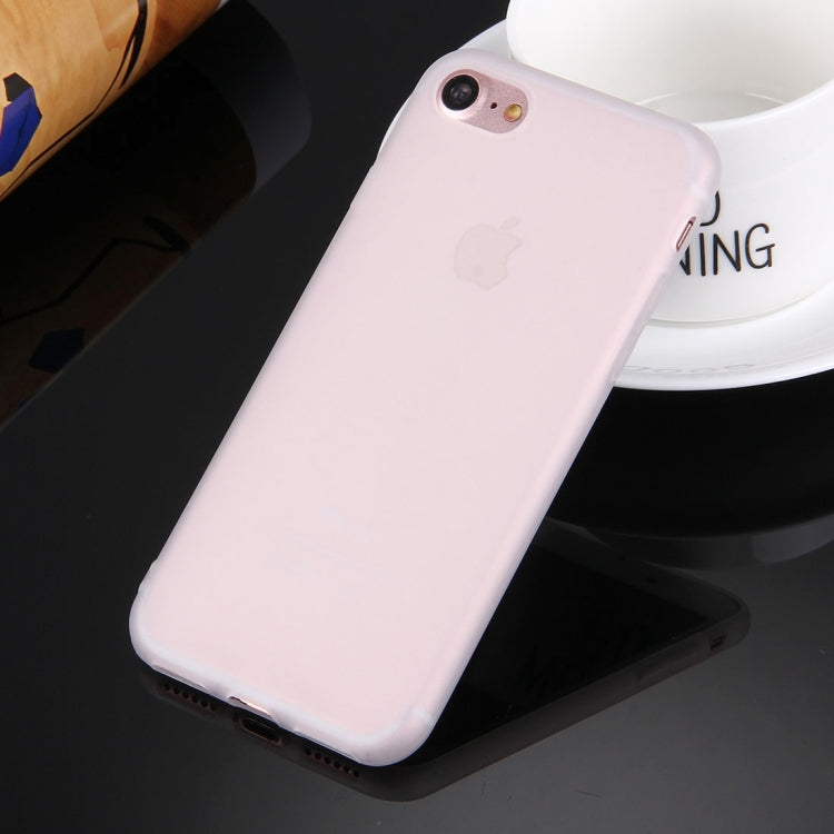 For  iPhone 8 & 7  Solid Color TPU Protective Case Without Round Hole