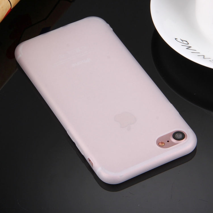 For  iPhone 8 & 7  Solid Color TPU Protective Case Without Round Hole