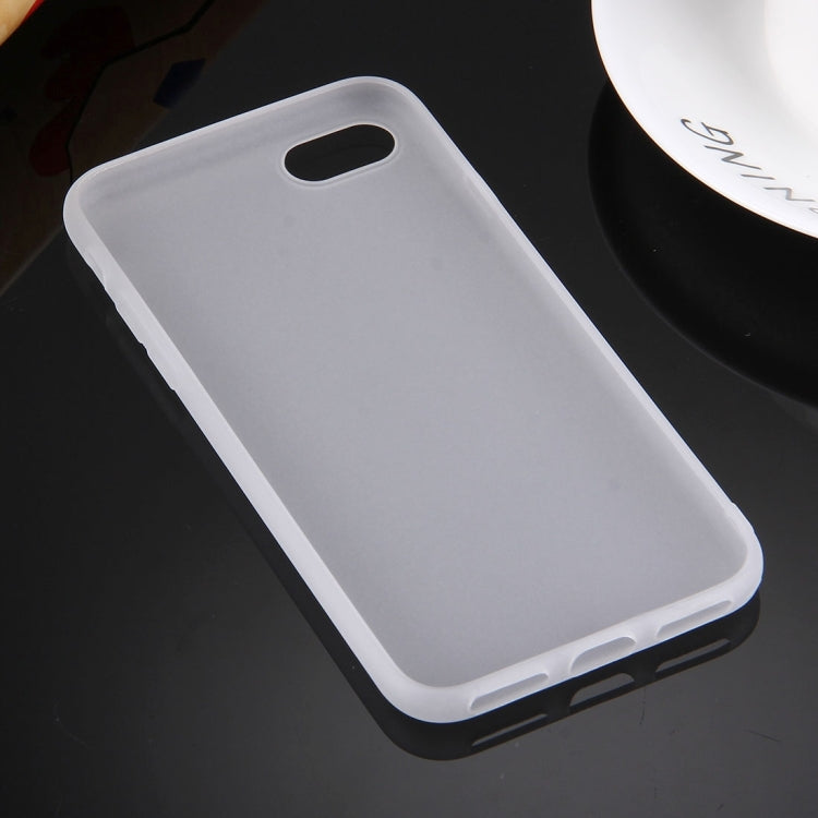 For  iPhone 8 & 7  Solid Color TPU Protective Case Without Round Hole