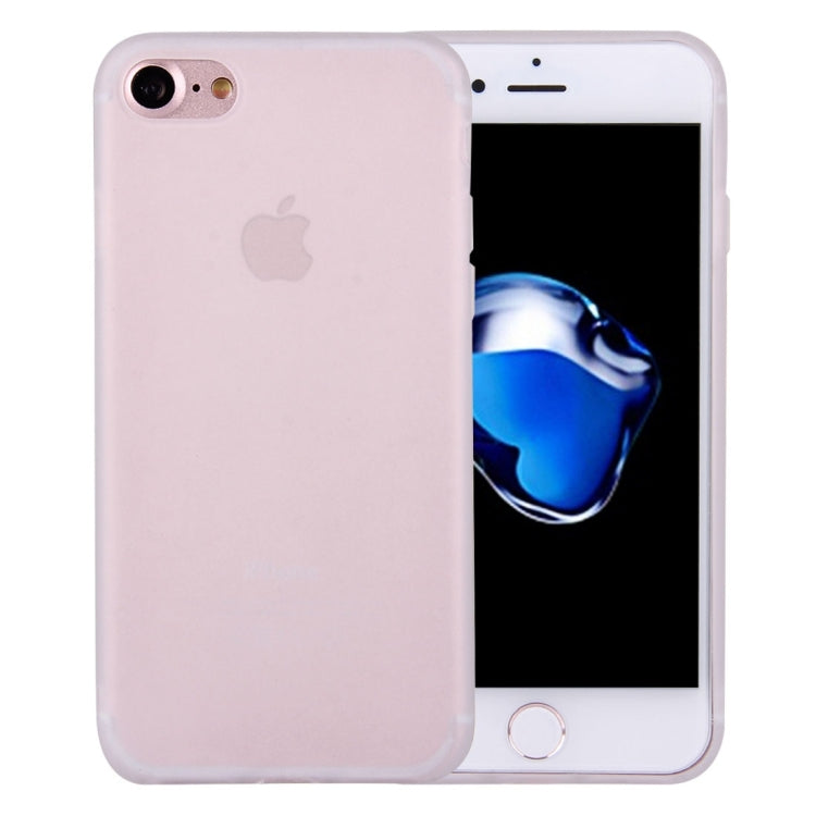 For  iPhone 8 & 7  Solid Color TPU Protective Case Without Round Hole