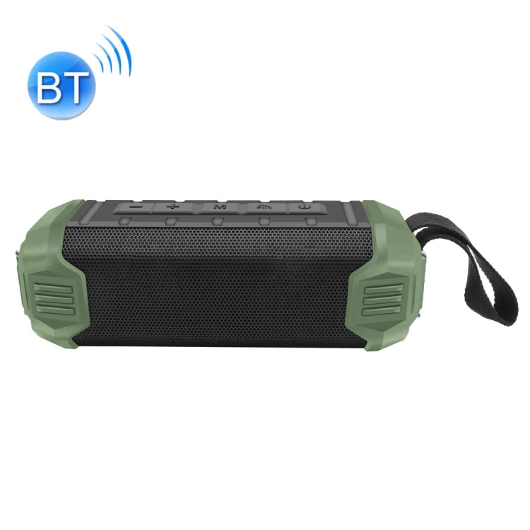 NewRixing NR-1000 16W Outdoor Wireless Bluetooth Stereo Speaker Subwoofer Sound Support TWS Function Sports Speaker