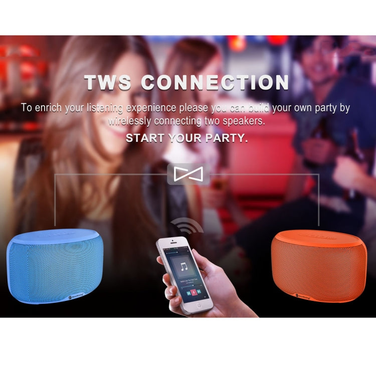 NewRixing NR-4015 10W Simple Portable Wireless Bluetooth Stereo Speaker Support TWS Function Speaker