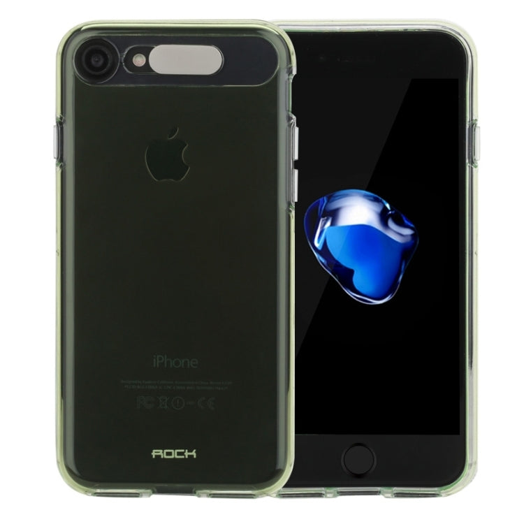 ROCK for  iPhone 8 & 7  Slide Slice Design TPU + PC Protective Case with Colour Call LED Lighting Flashing Function