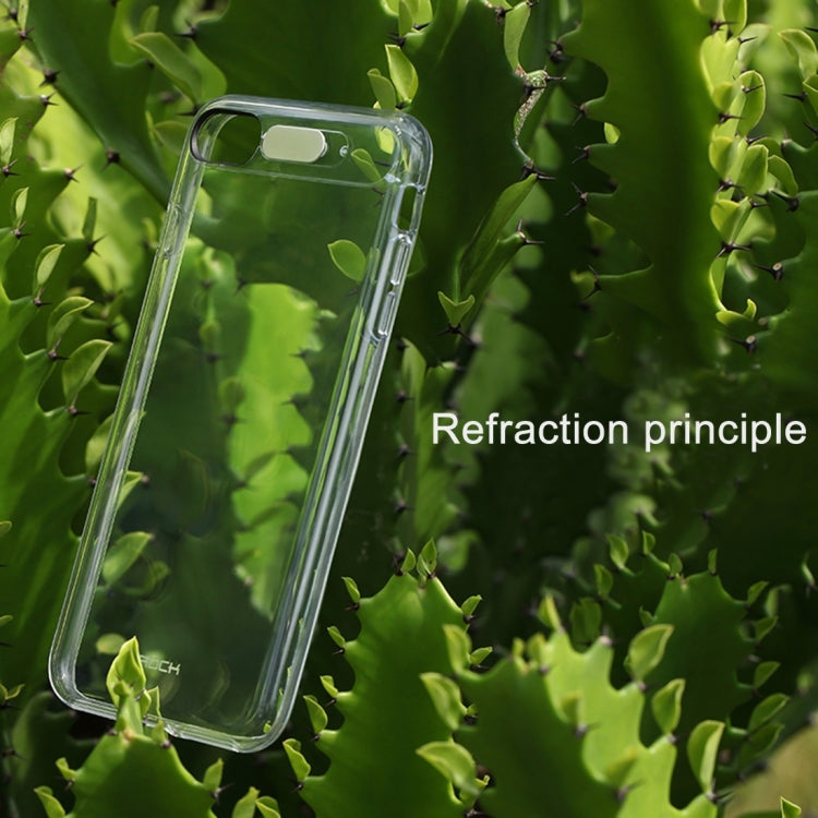 ROCK for  iPhone 8 & 7  Slide Slice Design TPU + PC Protective Case with Colour Call LED Lighting Flashing Function