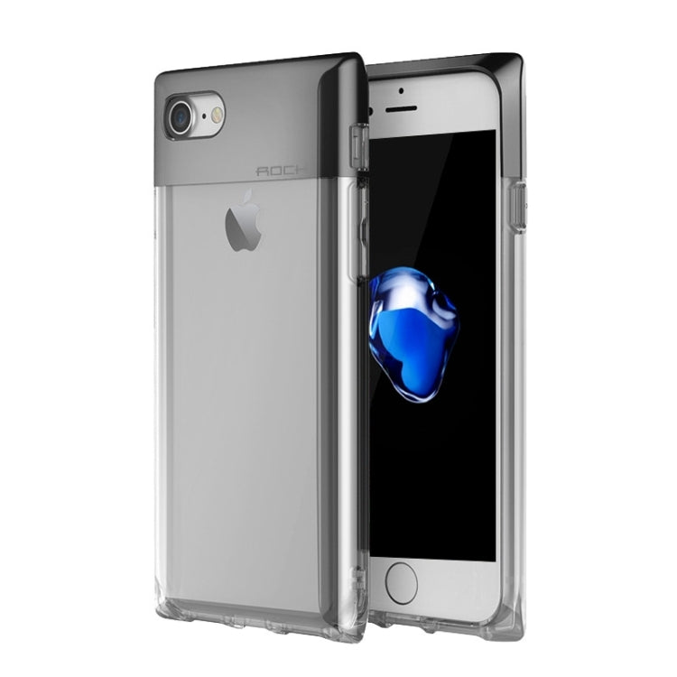 ROCK Crystal Series for  iPhone 8 & 7  Fashion Perfume Bottle Shape TPU + PC Protective Case with Sling Hole & Call LED Lighting Flashing Function