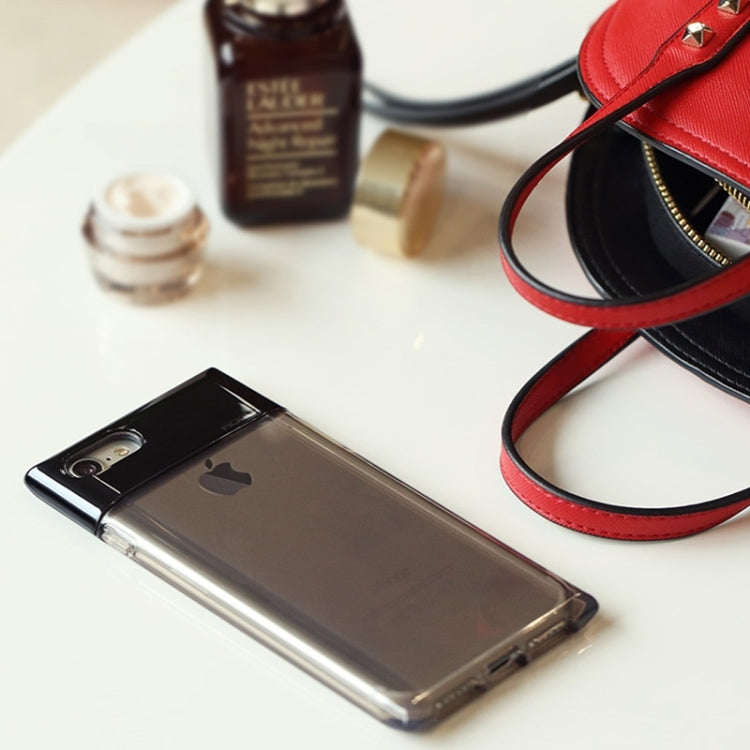ROCK Crystal Series for  iPhone 8 & 7  Fashion Perfume Bottle Shape TPU + PC Protective Case with Sling Hole & Call LED Lighting Flashing Function