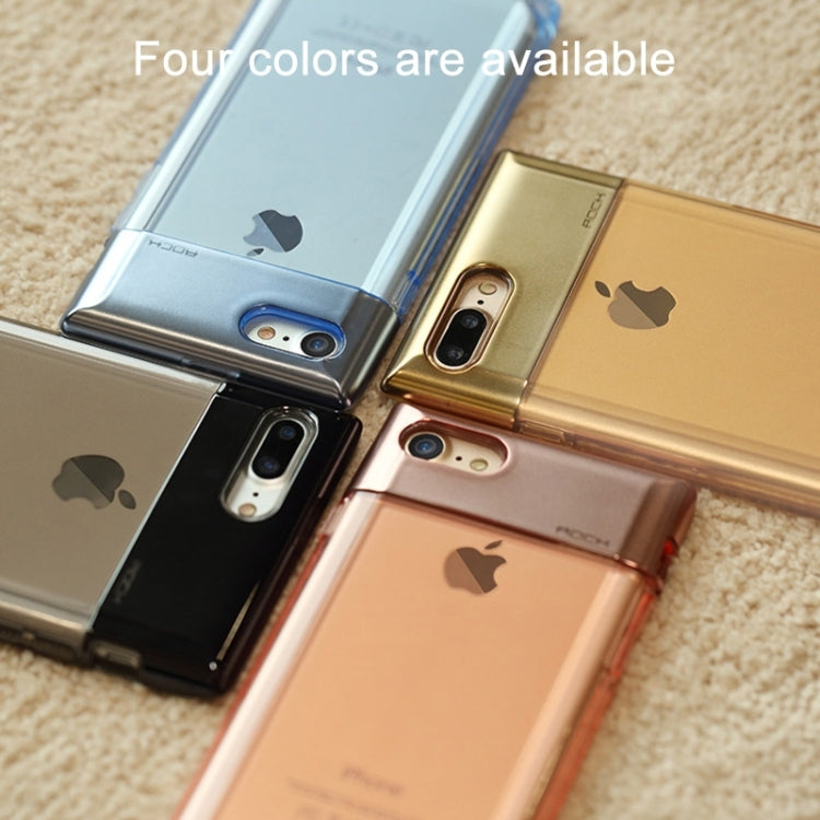 ROCK Crystal Series for  iPhone 8 & 7  Fashion Perfume Bottle Shape TPU + PC Protective Case with Sling Hole & Call LED Lighting Flashing Function