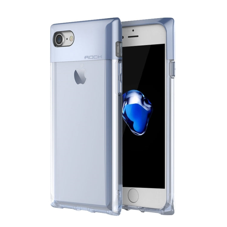 ROCK Crystal Series for  iPhone 8 & 7  Fashion Perfume Bottle Shape TPU + PC Protective Case with Sling Hole & Call LED Lighting Flashing Function
