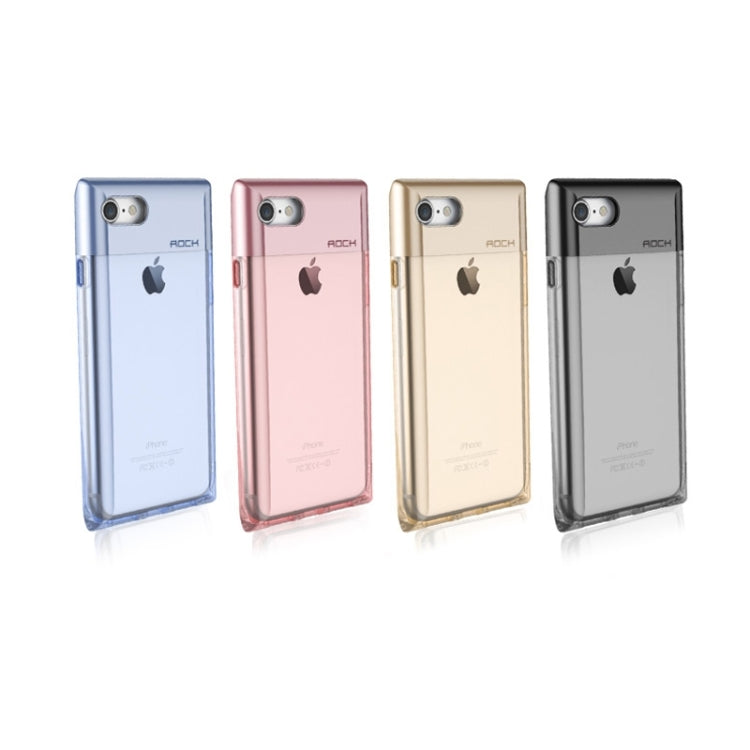 ROCK Crystal Series for  iPhone 8 & 7  Fashion Perfume Bottle Shape TPU + PC Protective Case with Sling Hole & Call LED Lighting Flashing Function
