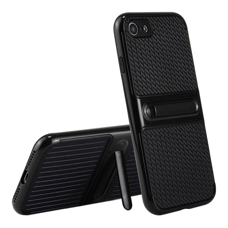 For  iPhone 8 & 7  Trunk Shape TPUï¼‹ABS Oil Spout Craft Combination Protective Case with Holder