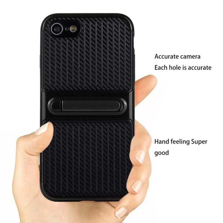 For  iPhone 8 & 7  Trunk Shape TPUï¼‹ABS Oil Spout Craft Combination Protective Case with Holder