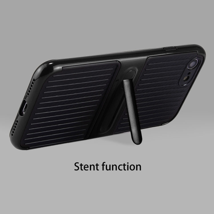 For  iPhone 8 & 7  Trunk Shape TPUï¼‹ABS Oil Spout Craft Combination Protective Case with Holder