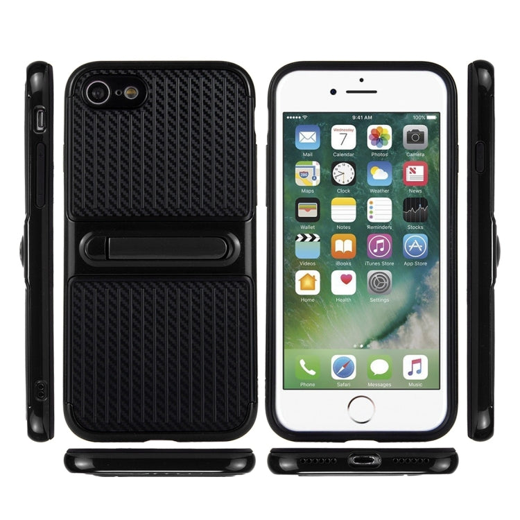 For  iPhone 8 & 7  Trunk Shape TPUï¼‹ABS Oil Spout Craft Combination Protective Case with Holder