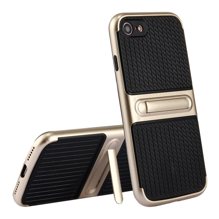 For  iPhone 8 & 7  Trunk Shape TPUï¼‹ABS Oil Spout Craft Combination Protective Case with Holder