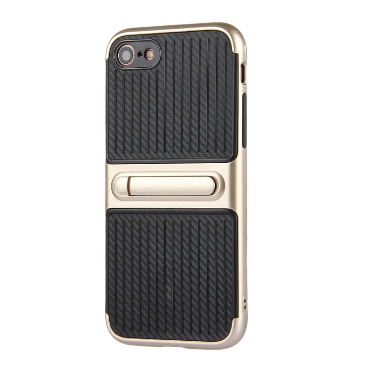 For  iPhone 8 & 7  Trunk Shape TPUï¼‹ABS Oil Spout Craft Combination Protective Case with Holder
