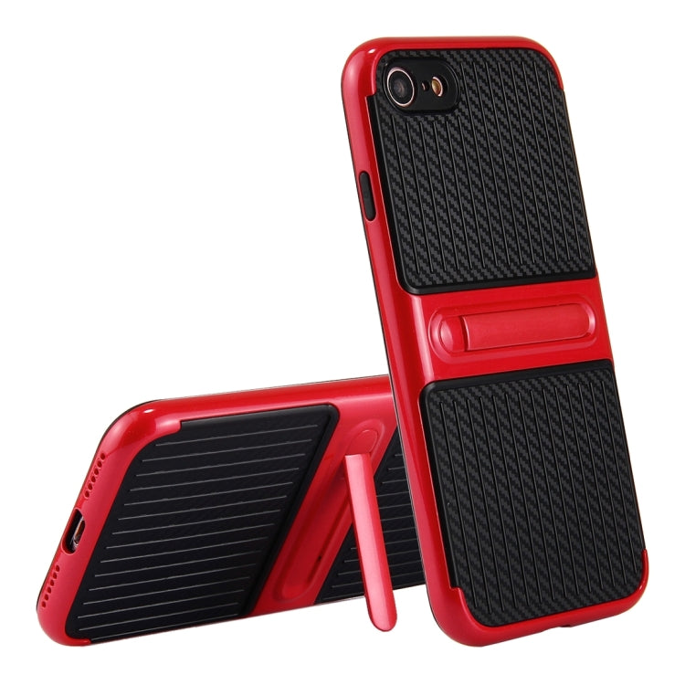 For  iPhone 8 & 7  Trunk Shape TPUï¼‹ABS Oil Spout Craft Combination Protective Case with Holder