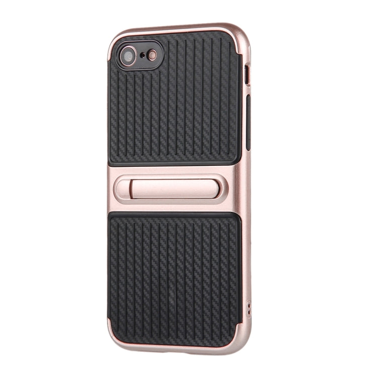 For  iPhone 8 & 7  Trunk Shape TPUï¼‹ABS Oil Spout Craft Combination Protective Case with Holder