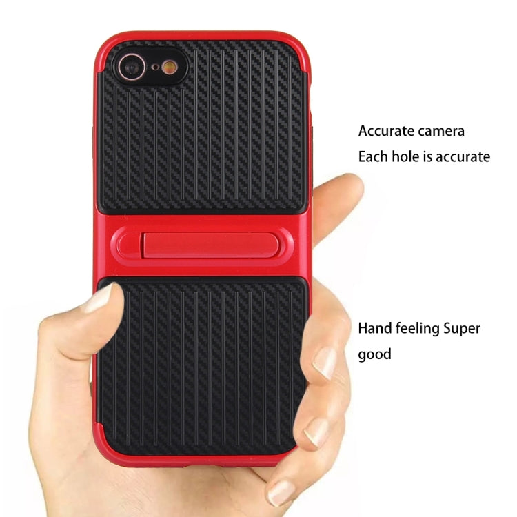 For  iPhone 8 & 7  Trunk Shape TPUï¼‹ABS Oil Spout Craft Combination Protective Case with Holder