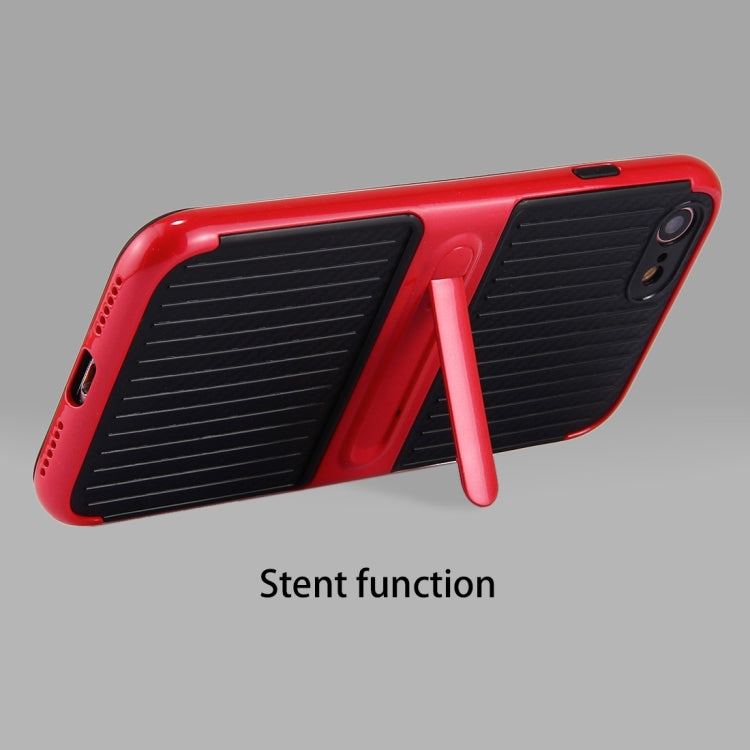 For  iPhone 8 & 7  Trunk Shape TPUï¼‹ABS Oil Spout Craft Combination Protective Case with Holder