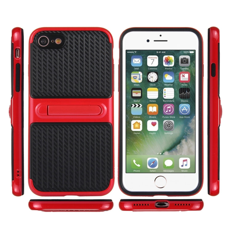 For  iPhone 8 & 7  Trunk Shape TPUï¼‹ABS Oil Spout Craft Combination Protective Case with Holder