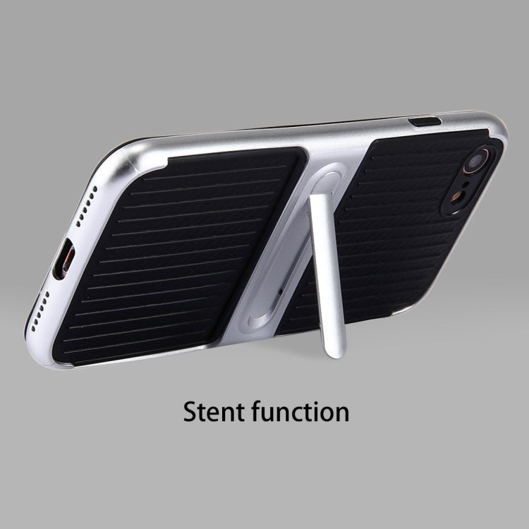 For  iPhone 8 & 7  Trunk Shape TPUï¼‹ABS Oil Spout Craft Combination Protective Case with Holder