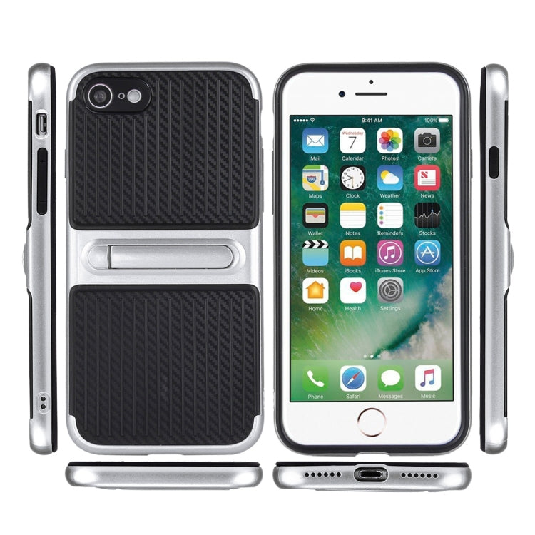 For  iPhone 8 & 7  Trunk Shape TPUï¼‹ABS Oil Spout Craft Combination Protective Case with Holder
