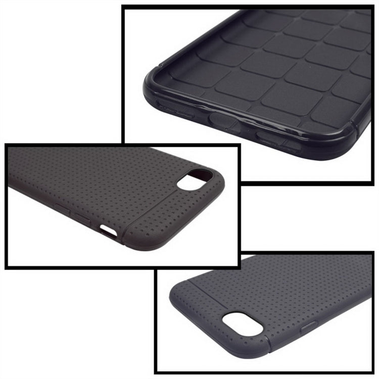 For  iPhone 8 & 7  Honeycomb Texture Soft TPU Protective Case