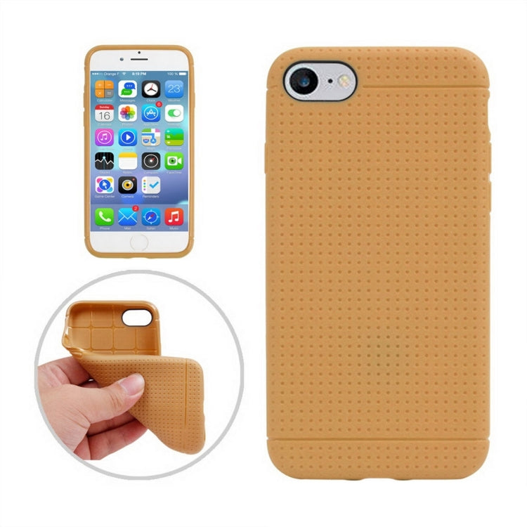 For  iPhone 8 & 7  Honeycomb Texture Soft TPU Protective Case