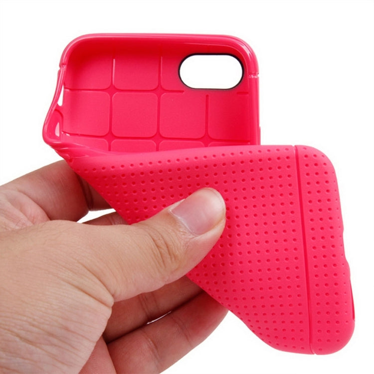 For  iPhone 8 & 7  Honeycomb Texture Soft TPU Protective Case