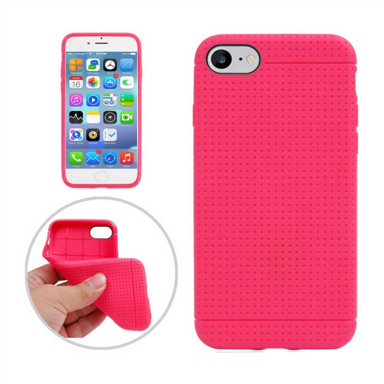 For  iPhone 8 & 7  Honeycomb Texture Soft TPU Protective Case
