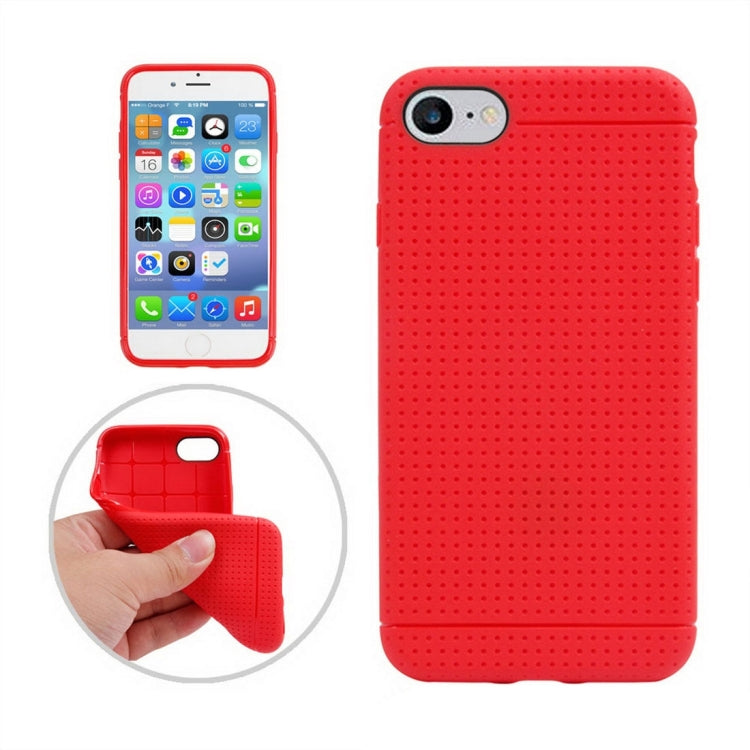 For  iPhone 8 & 7  Honeycomb Texture Soft TPU Protective Case