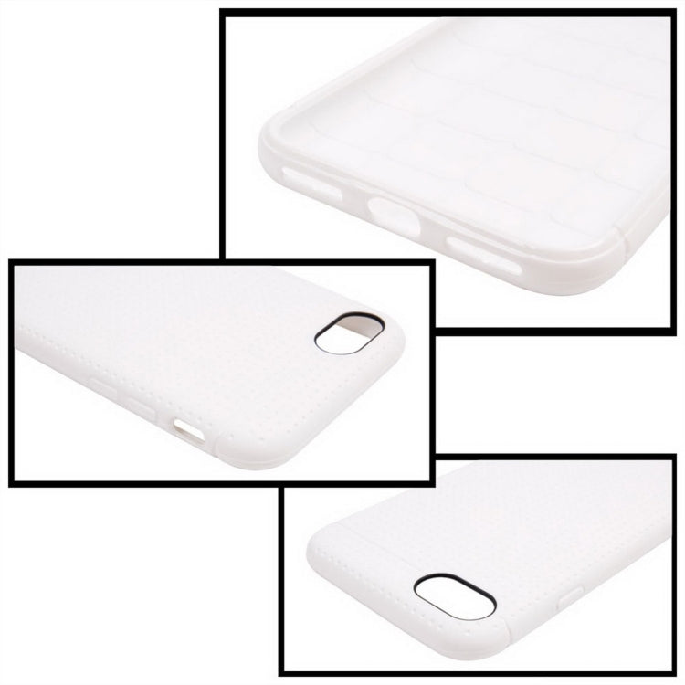 For  iPhone 8 & 7  Honeycomb Texture Soft TPU Protective Case