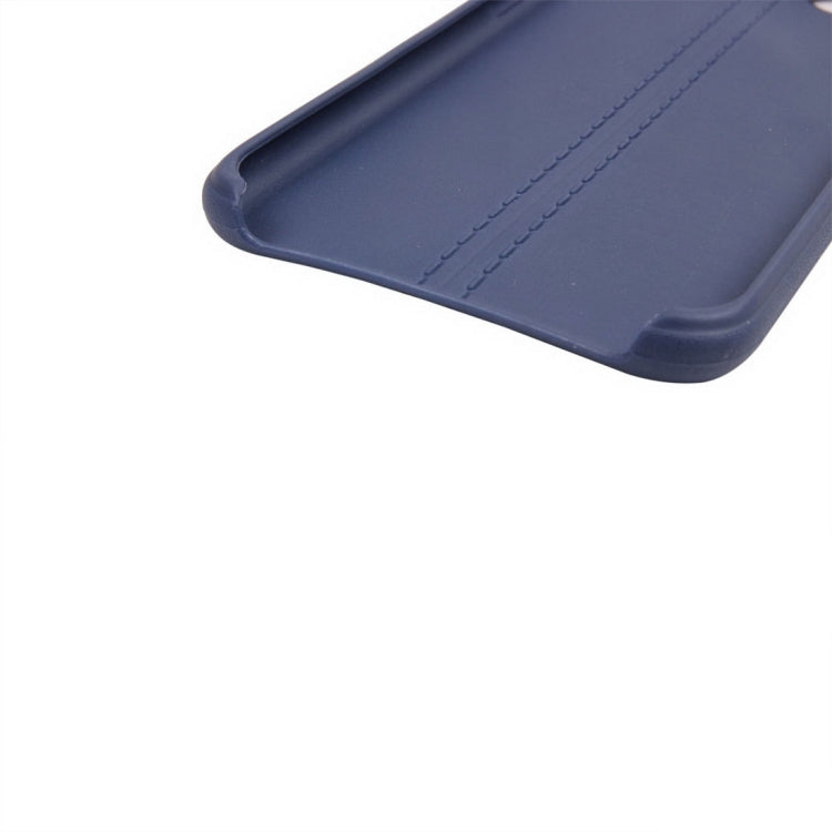For  iPhone 8 & 7  Central Double Line Smooth Surface Soft TPU Protective Case