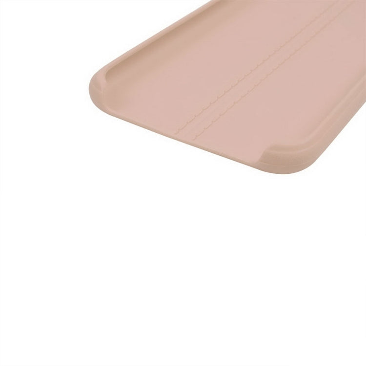 For  iPhone 8 & 7  Central Double Line Smooth Surface Soft TPU Protective Case