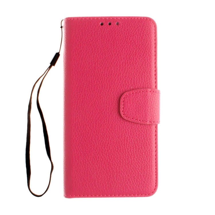 For  iPhone 8 & 7  Litchi Texture Horizontal Flip Leather Case with Photo Frame & Card Slots & Wallet & Holder & Lanyard