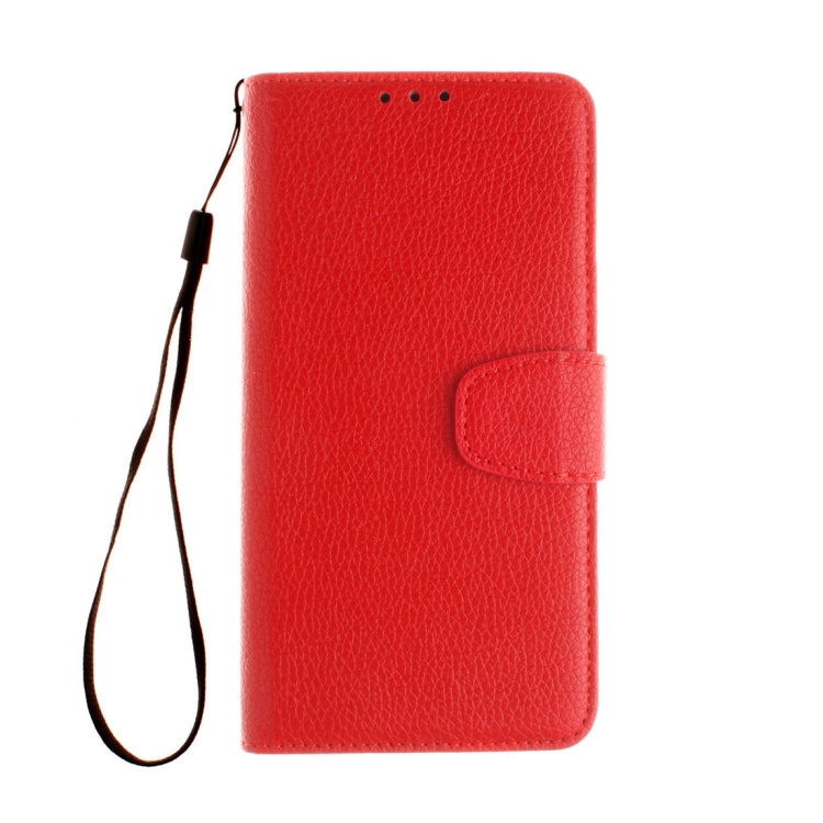 For  iPhone 8 & 7  Litchi Texture Horizontal Flip Leather Case with Photo Frame & Card Slots & Wallet & Holder & Lanyard