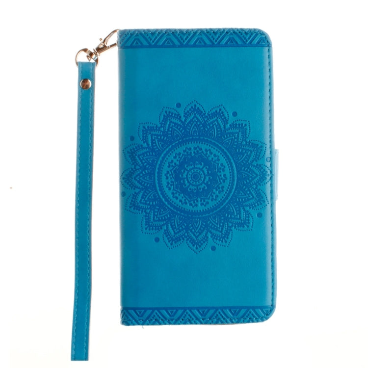 For  iPhone 8 & 7  Embossed Mandragora Pattern Horizontal Flip Leather Case with Card Slot & Holder & Wallet & Lanyard
