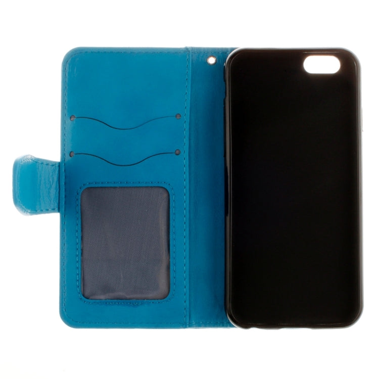 For  iPhone 8 & 7  Embossed Mandragora Pattern Horizontal Flip Leather Case with Card Slot & Holder & Wallet & Lanyard