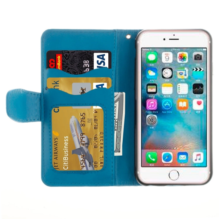 For  iPhone 8 & 7  Embossed Mandragora Pattern Horizontal Flip Leather Case with Card Slot & Holder & Wallet & Lanyard