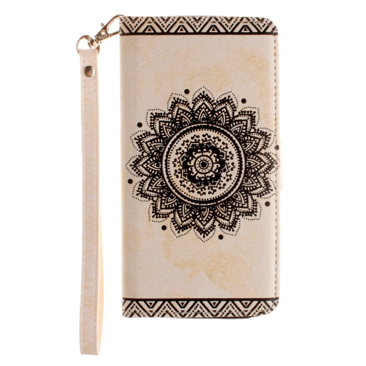 For  iPhone 8 & 7  Embossed Mandragora Pattern Horizontal Flip Leather Case with Card Slot & Holder & Wallet & Lanyard