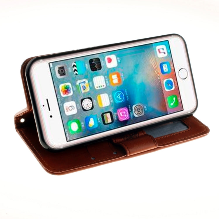 For  iPhone 8 & 7  Embossed Mandragora Pattern Horizontal Flip Leather Case with Card Slot & Holder & Wallet & Lanyard
