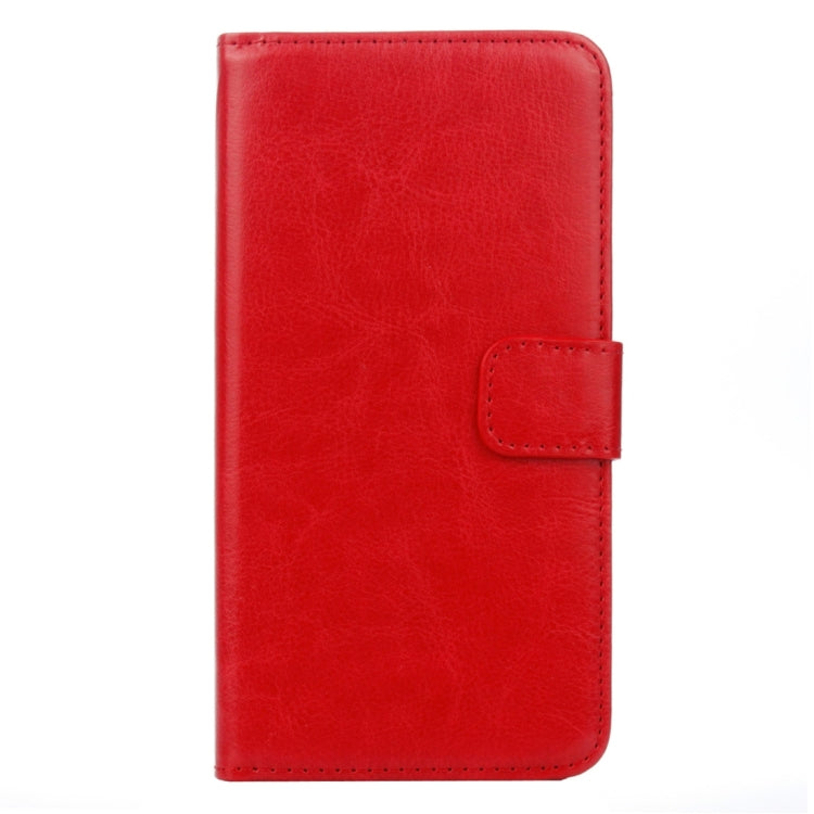 For  iPhone 8 & 7  Separable Crazy Horse Texture Zipper Wallet Style Flip Leather Case