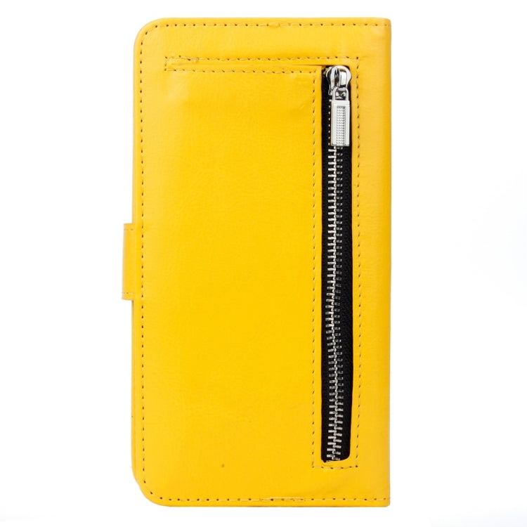 For  iPhone 8 & 7  Separable Crazy Horse Texture Zipper Wallet Style Flip Leather Case
